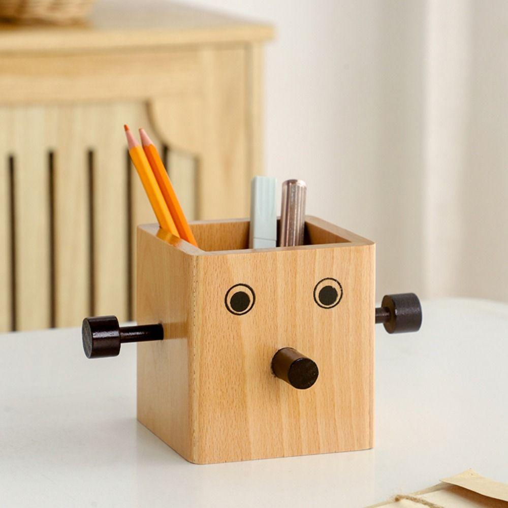 Eyeglass Frame Ganizer Simplicity Office Organizer Robot Pen Holder  Kitchen Organizing Box