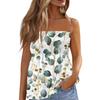Women's Fashionable And Sexy Backless Elastic Floral Print Strapless Slimming T-shirt Top