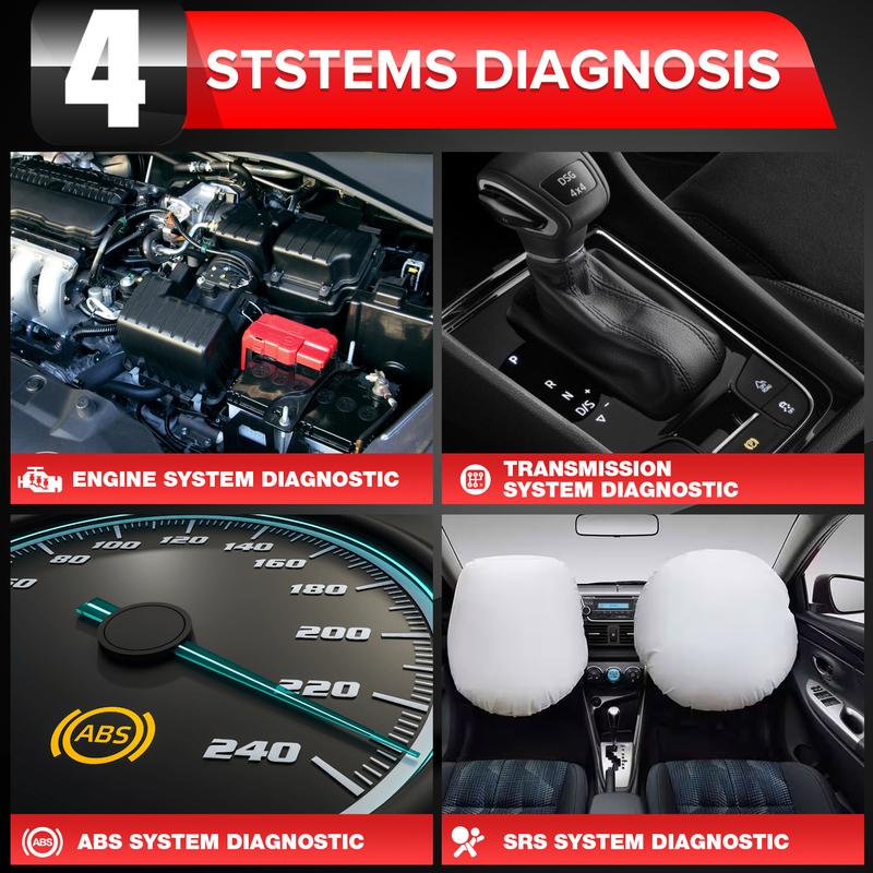 Launch creader CRP123 V2.0 Engine Transmission SRS ABS Car Diagnostic Tools Oil SAS ETC Service OBD2 Scanner Lifetim Free Update