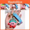 Adorable Kirby Keychain Cute Car Key Accessory For Couples And Bag Decoration