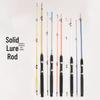 Telescopic Solid Fiberglass Fishing Rod for Boat Lure Tackle