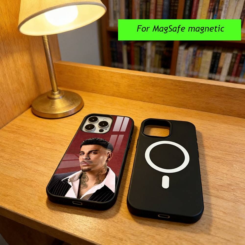 Singer R-Rauw Alejandro Phone Case For iPhone17,16,15,14,13,12,11 Plus,Pro Magnetic with Magsafe Wireless Charging