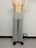 2025 Women's European & American Casual V-Waist Spliced Wide-Leg Pants