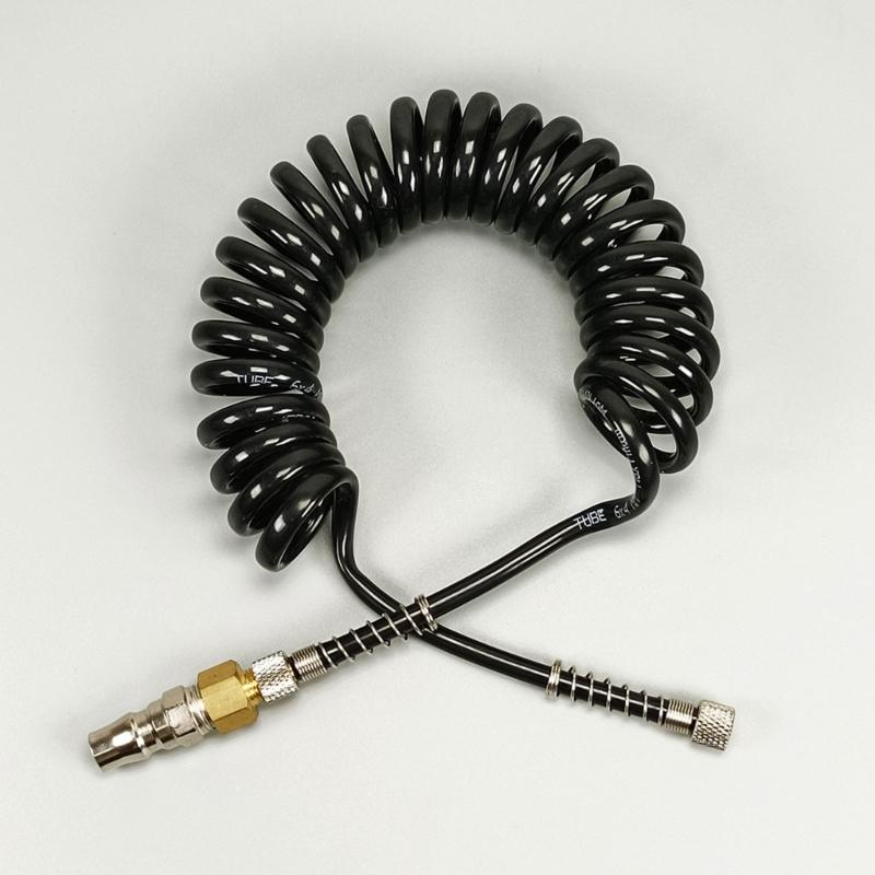 Schlauchaufroller Luftkompressor Schlauch Aufroller mit 1/4 Zoll Schnellkupplungen Steckern Fittings Effiziente Nutzung unter verschiedenen Bedingungen