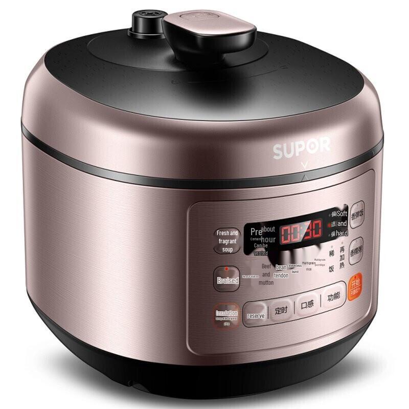 SUPOR 5L Smart Multi-function Electric Pressure Cooker CN plug (adapter included) 5L