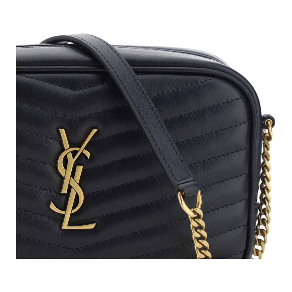 Saint Laurent Lou Mini Bag Noir Women Bags Black 748849-DV707-1000