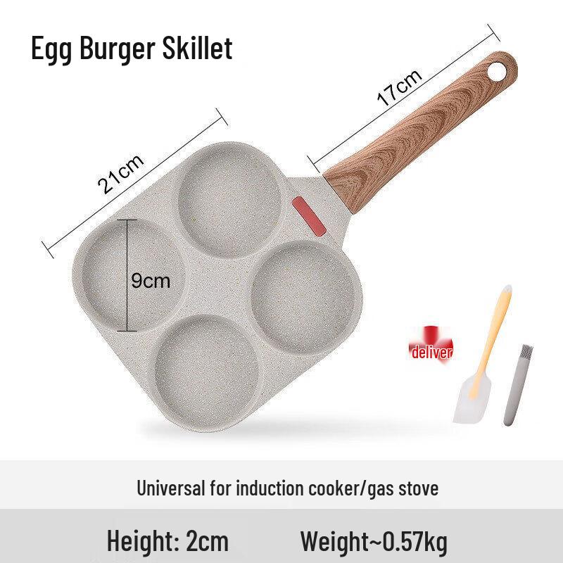 Non-Stick Burger & Egg Breakfast Pan
