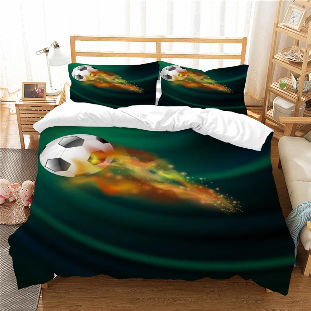 Set de lenjerie de pat cu imprimeu creativ Copii Adolescenți Seturi de lenjerie de pat dublu King Size Textile de casă de lux