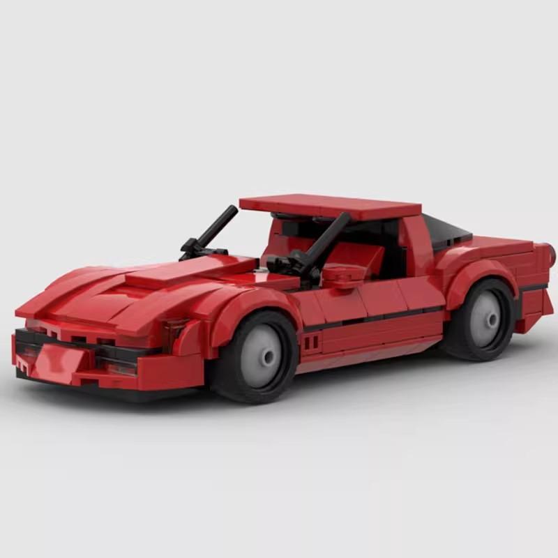 

-182256 Совместимая модель автомобиля Chevrolet Corvette C4 Детские сборные развивающие игрушки Мужские 262pcs