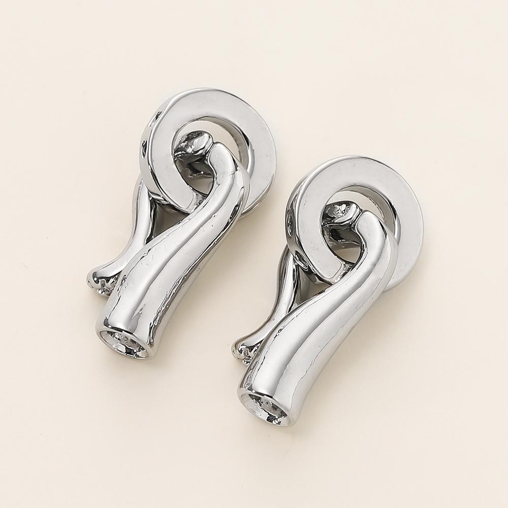 2/4pcs 14/18K Gold Color Plated Heart Bowknot Fasteners Closure Lock Connector Clasps For DIY Needlework Pearls Jewelry Making