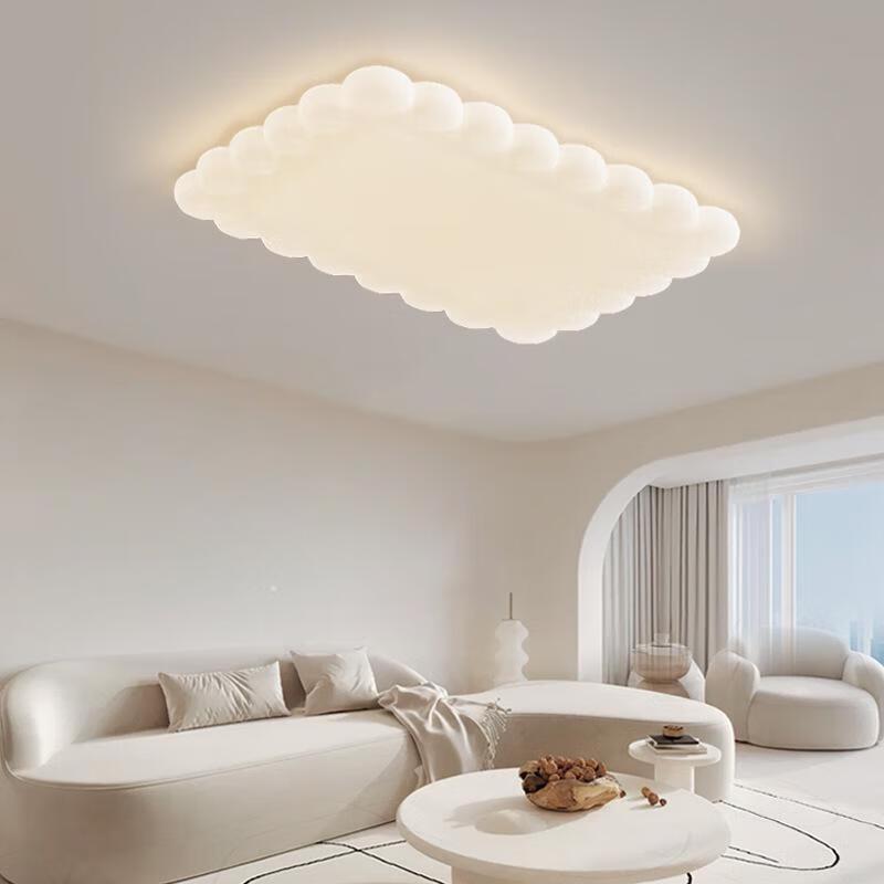 UOSU Cream Bubble LED Ceiling Lamp