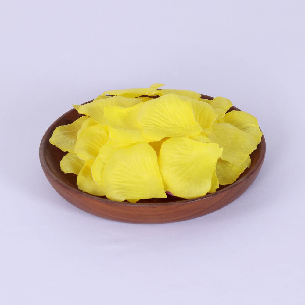 Stacking 1000pcs Rose Petals For Wedding, Bar Celebration, Hand-held Decorative Props, Simulated Flowers