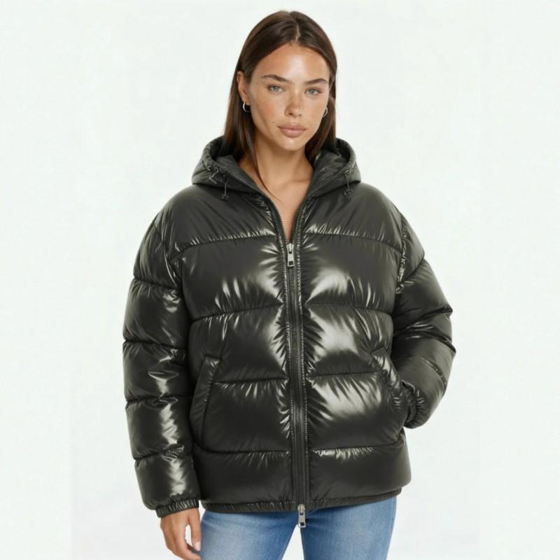 Women Winter Hooded Padded Loose Casual Thick Coat Outerwear Plus Size