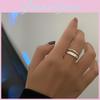 Chic S925 Silver Candy Wave Textured Ring For Unique Womens Fashion Accessories