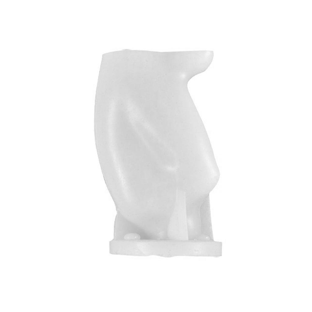 DIY Abstract Thinker Statue Silicone Candle Mold Human Body Portrait Handmade Epoxy Resin Mould for Home Decor