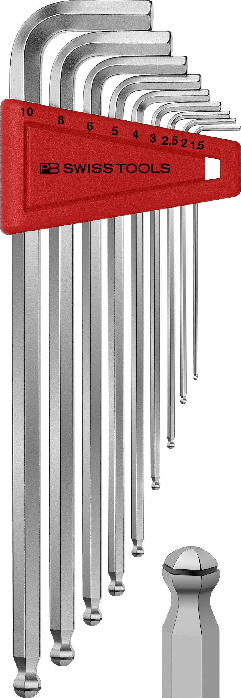 

PB Hex wrench set with hold ring 212LRH-10CN