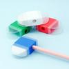 2-in-1 Pencil Sharpener with Eraser: Portable Pocket Office Pencil Sharpener with Trash Compartment - Suitable for Ages 14 and Up