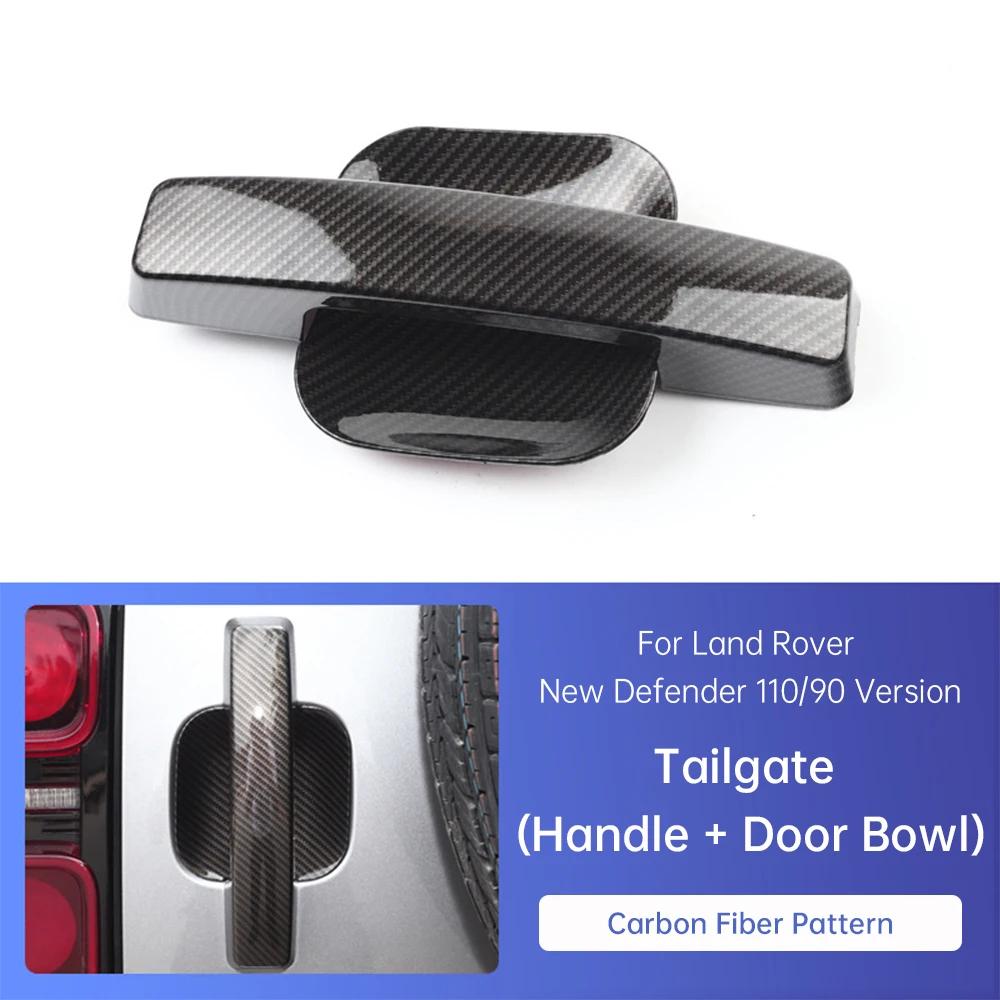 For Land Rover Defender 90 110 2020-2025 Car Door Bowl External Handle Stick Door Decorative Strip Outside Door Handle Stickers