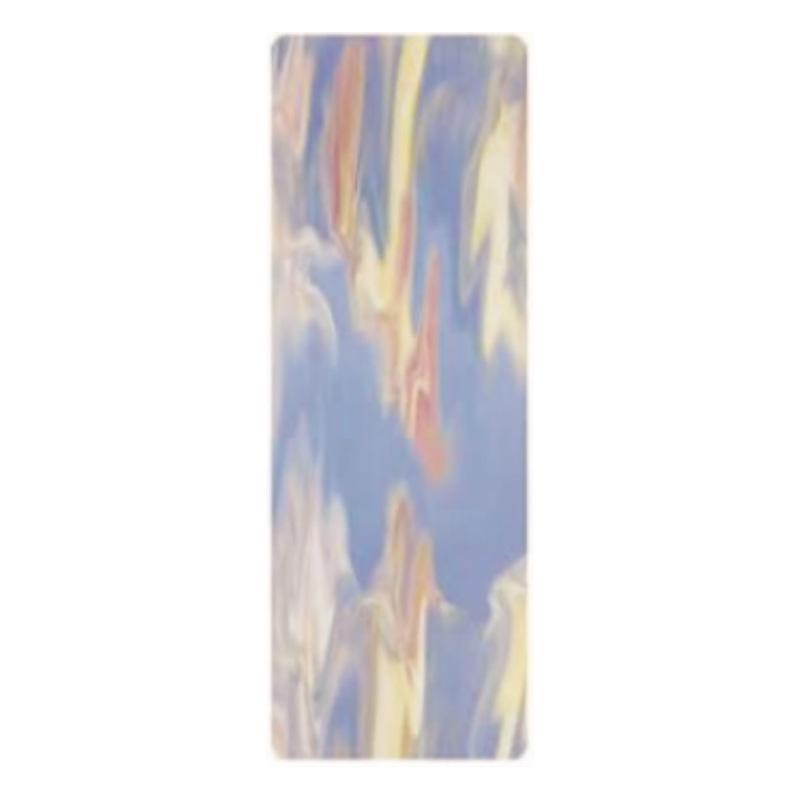 5mm Gradient PU Yoga Mat - Non-slip, Sweat-absorbent, Natural Rubber, Extra Thick
