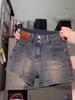 2026 Summer Retro A-Line High-Waisted Denim Shorts for Women, Slimming Petite To Plus Sizes