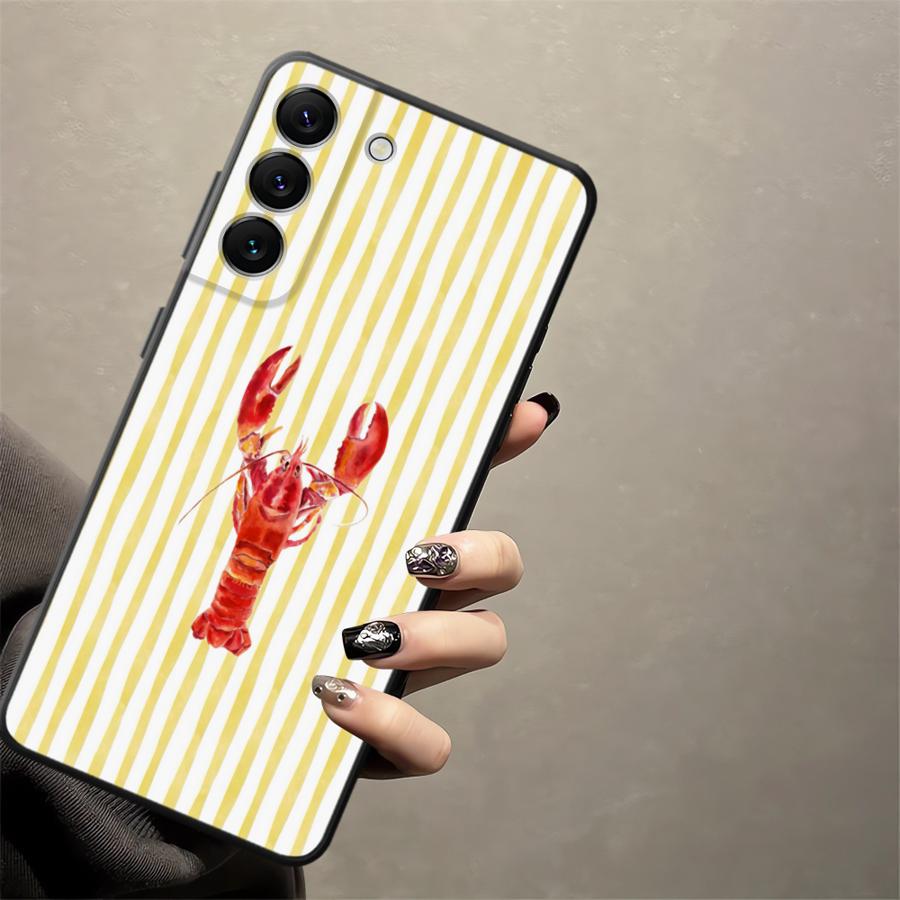 Case for Samsung Galaxy A10 A20 A05 Note 20 Ultra 9 10 A04 A01 A02 A06 A50 A70 A03 A30 A40 Soft Back Phone Cover Marine Animals