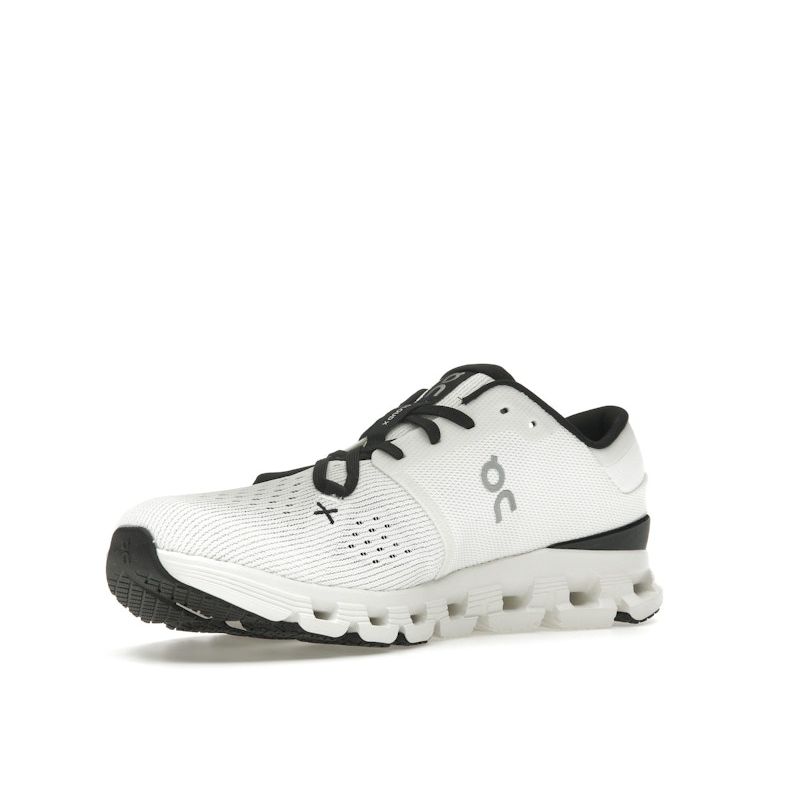 ON Cloud X 4 Ivory Black Women Sneakers White 3WE30070791