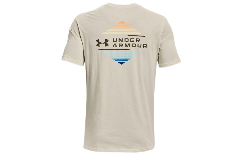 Under Armour T Shirt Men's Limestone White 1370189-279