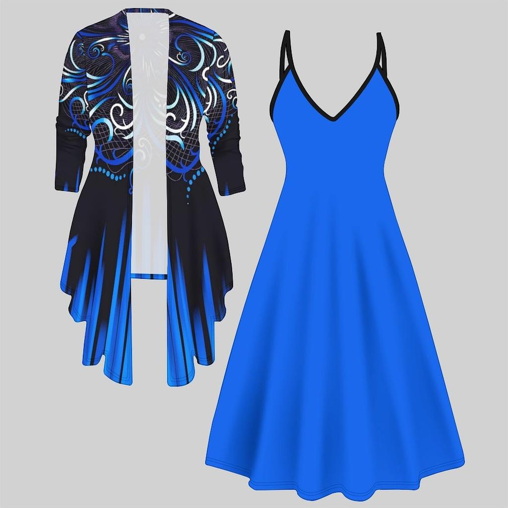 Compleo Stampa 3D Giacca, Monocolore, Forme Diverse Stampa alla Moda, adatto a Varie Scene Stili di Moda