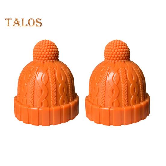 2 Pcs Silicone Wine Bottle Stoppers Elegant Hat Design Food Grade Material Good Sealing Uniform Inner Plug Bottle Stopper