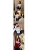 2026 Spring/Autumn Pure Desire One-Shoulder Strappy Long Sleeve Top - Casual & Versatile