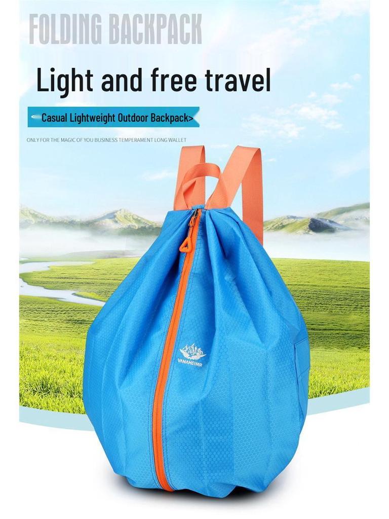 Mochila Deportiva Plegable Portátil: Bolsa de Viaje de Gran Capacidad para Estudiantes y Equipación de Baloncesto