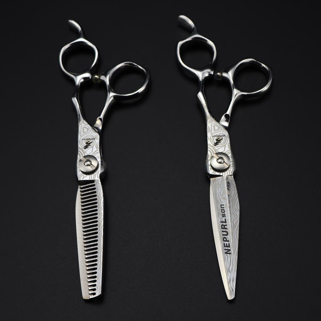 6.0 Inch Nimpson Cdm Hair Scissors, Hair Scissors, Tooth Scissors, Thin Scissors