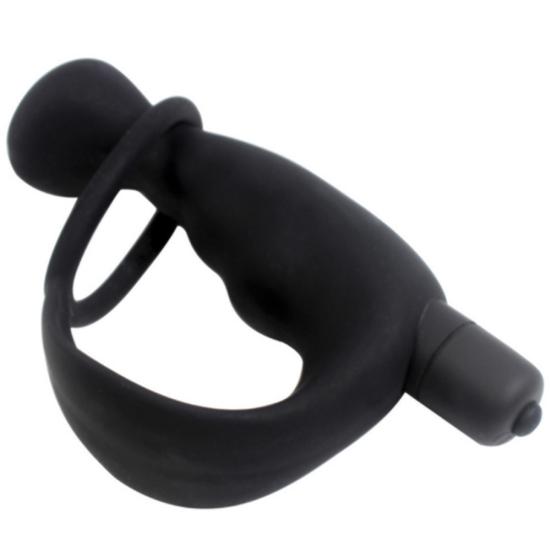 Yousheng Men Anal Plug Silicone Vibrator Prostate Ring G-Port Massager Adult Sex Toys