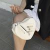 Personalized Love Bag 2025 New European and American Fashion Niche Versatile Chain Pu Fashion Small Satchel Women's Shoulder Bag