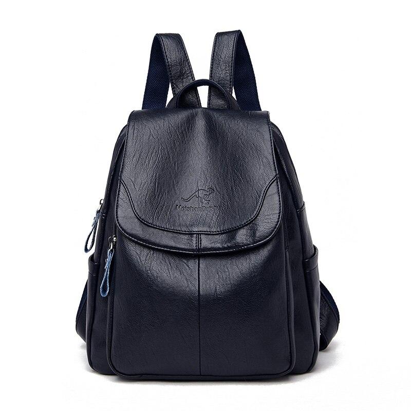 Zaini da donna In morbida pelle Fashion Back Bag Marca Borse da viaggio  femminili Mochilas Mujer Backbags Borsa scolastica di grande capacità  acquista in modo economico — spedizione gratuita, recensioni reali con