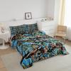 Tree Branches Comforter Set for Kids Boys Girls Wild Hunting Leaf Comforter Twin Size Bedding Set Bedroom Decor Nature Theme