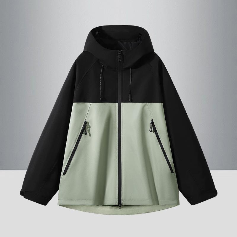 Camping Waterproof Outdoor Hooded Jacket for Men and Women Autumn Windproof Casual Sports Mountaineering Jacket