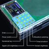Portable Signal Generator with 13 Waveforms 0.001Hz 200kHz Ranges High Durability ABS Housing Rechargeable Battery