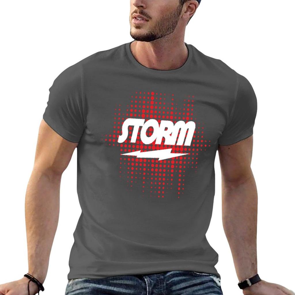 Nowy T-shirt Storm Bowling Krótki t-shirt Bluzka t-shirt dla mężczyzn