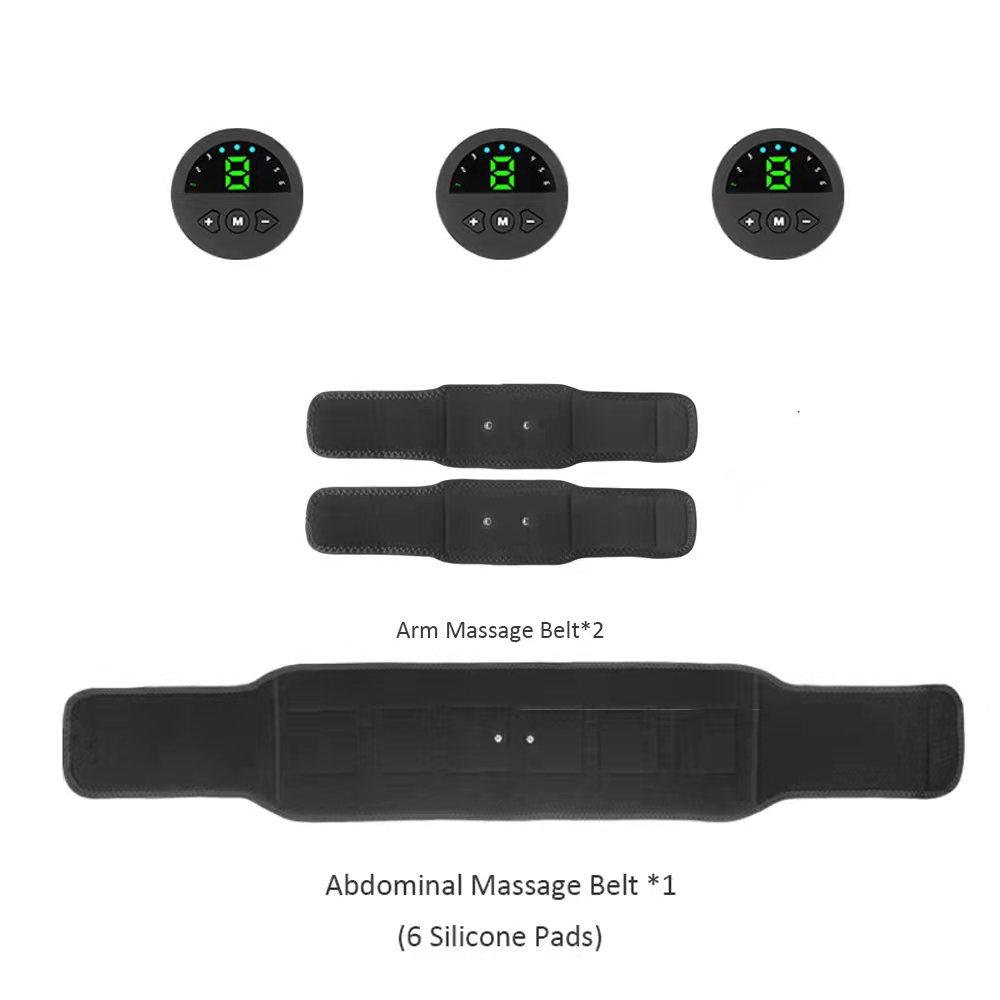 

EMS Электрический пояс для похудения живота, умный стимулятор мышц живота, тренажер для пресса, фитнес, похудение, сжигание жира