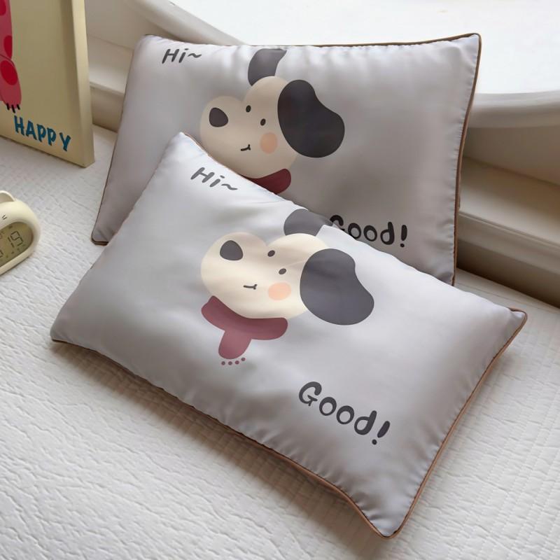 Soft Tencel Pillowcase Kids Toddler Bedding Set 30x50cm 35x55cm 40x60cm Cool Feel Cotton-Like Sleep Cover