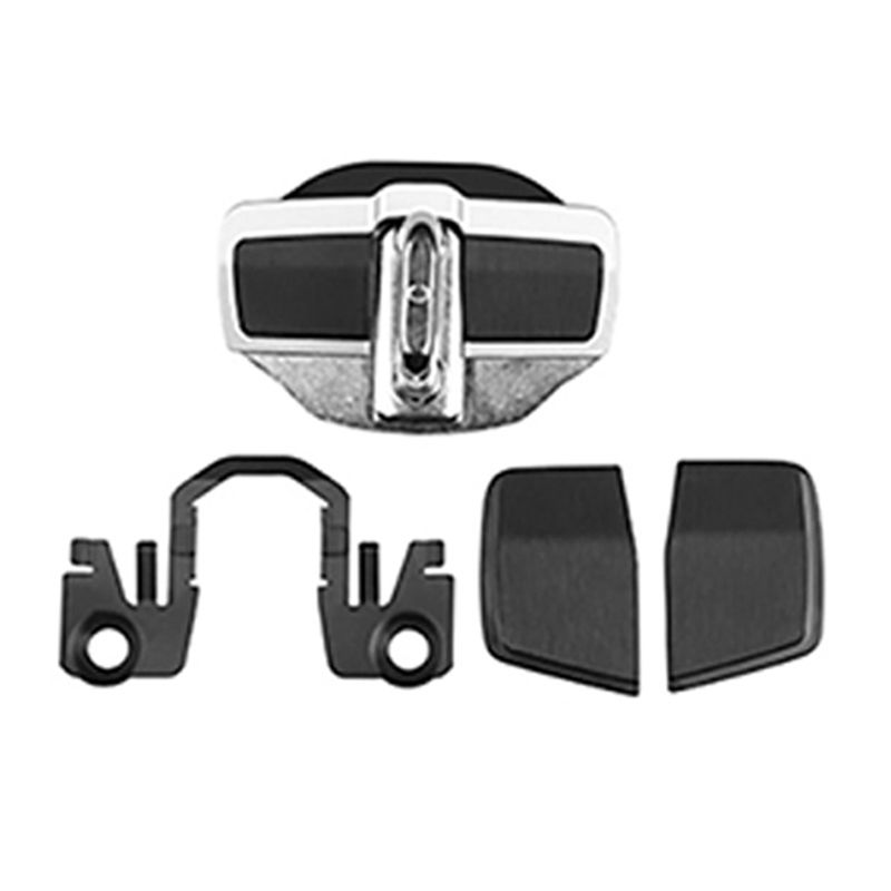 T-Top-Rated-1Set TRD Door Lock Stabilizer Protector Latches Stopper Covers For Subaru All Series BRZ XV Forester Legacy Outback Silver Black 1Set