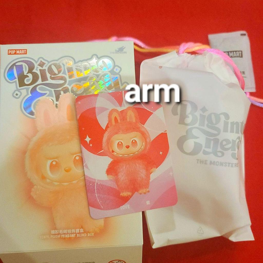 [USED] LABUBU Energy Plush Toy Surprise LOVE