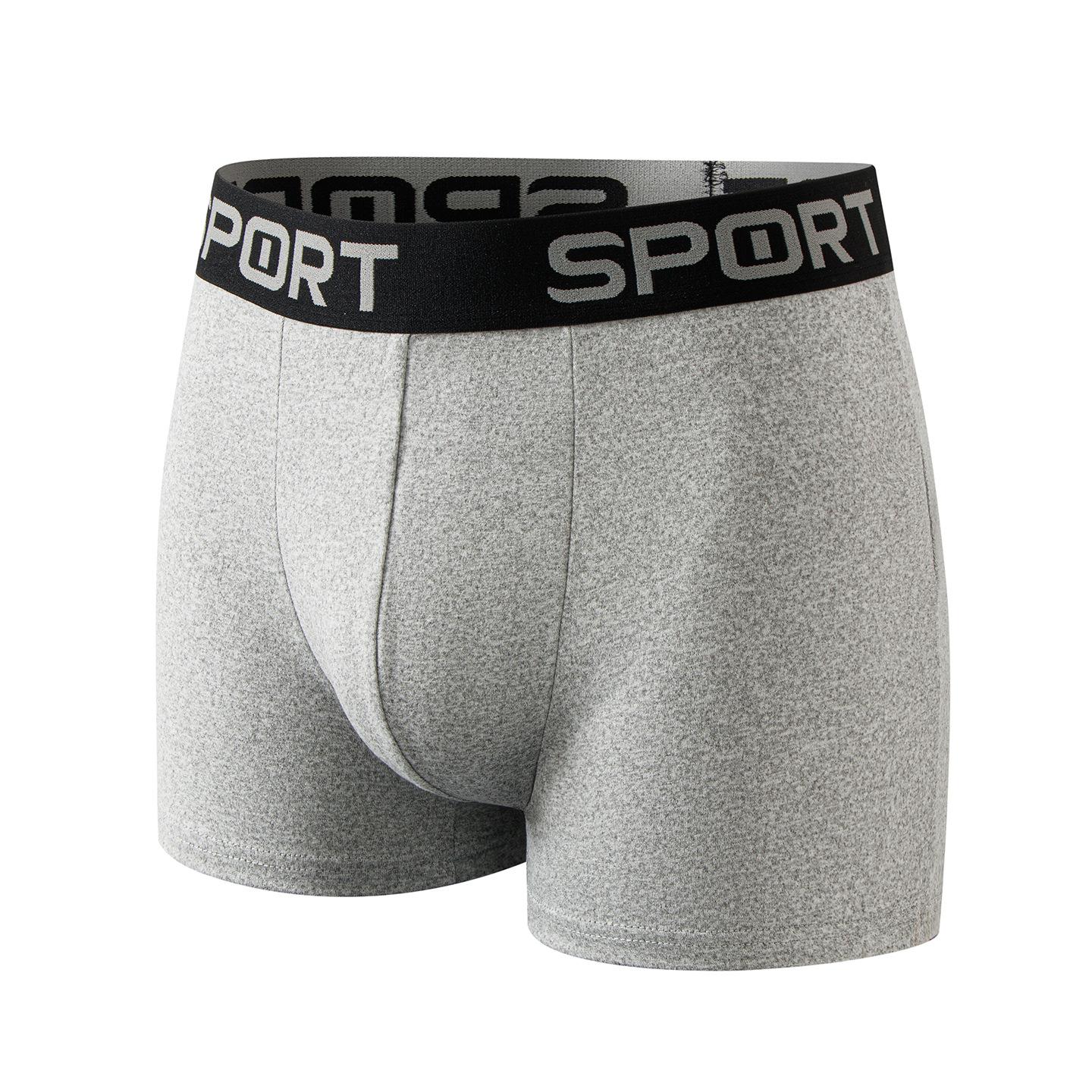 

Men s Underwear: Lightweight, Breathable Summer Boxer Shorts – Quick-Dry Boxer Briefs, 3-Pack XXL світло-сірого кольору