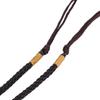 4Pcs Tourmaline Pendant Necklace Sweater Chain Adjustable Cord Cloth Accessory