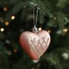 Pink Xmas Tree Hanging Ornaments Pinecone Merry Christmas Decor  Party Favors