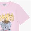Ganni Women S Cowboy Bear Logo ShorT Sleeve T ShirT A1050074 868