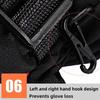 Soft Ski Anti-cold Gloves Anti-splash Water Thickened Finger Mittens  Cycling