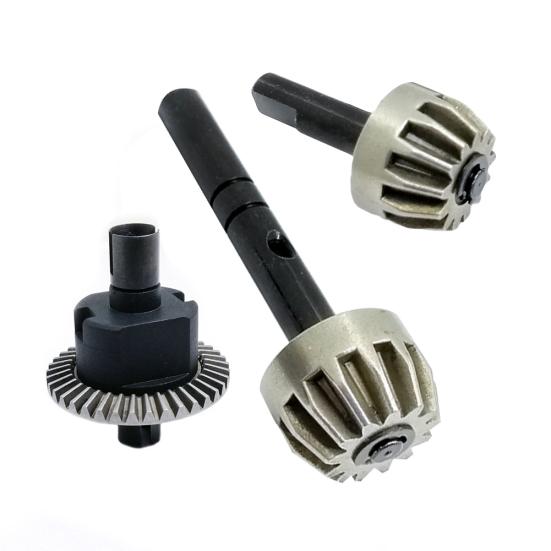 Metal Differential Front Rear Bevel Gear for 1/10 HSP 94103 RC Car Accessories