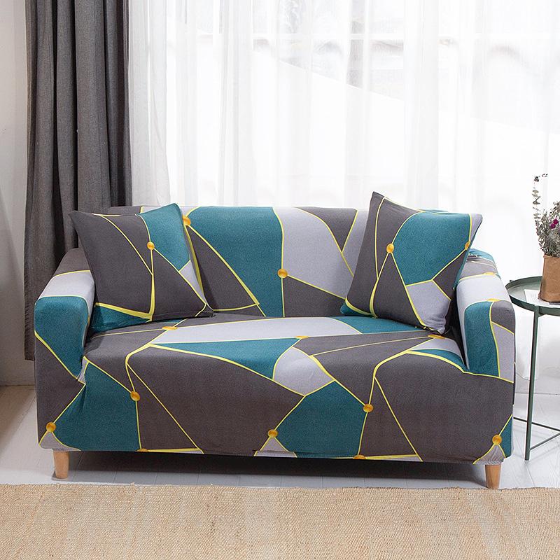 1PC Elastic Sofa Covers for Living Room Universal Spandex Case Stretch Chair Cover Non-slip Couch Slipcovers 1/2/3/4 Seater